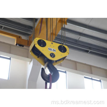 Heavy Duty Loading Hook untuk Wire Rope Electric Hoist